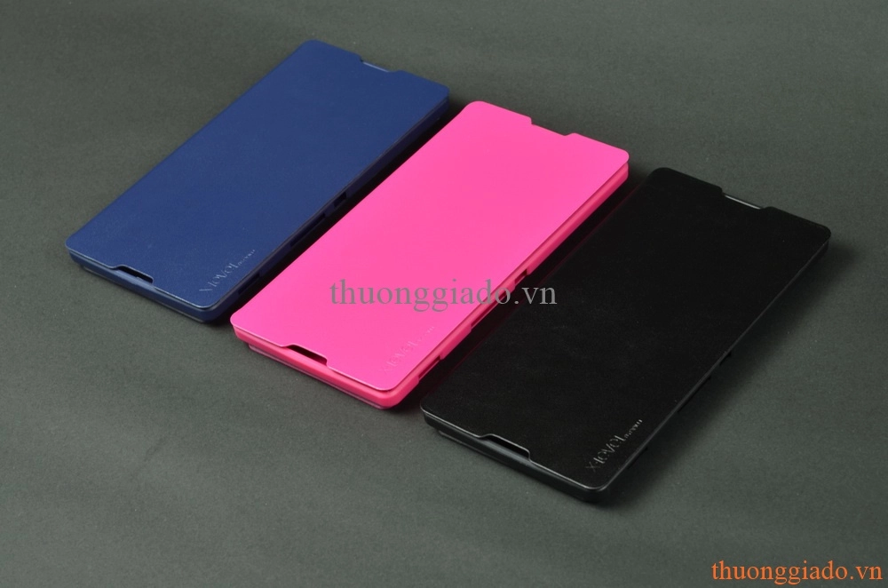 Bao Da Cầm Tay Cho Sony Xperia C3 D2502 S55t (Hiệu X-Level) Bao Da Cầm Tay Cho Sony Xperia C3 D2502 S55t (Hiệu X-Level)