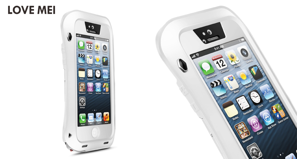 Ốp lưng chống sốc iPhone 5/ iPhone 5s/ iPhone SE, hiệu LOVEMEI POWERFUL