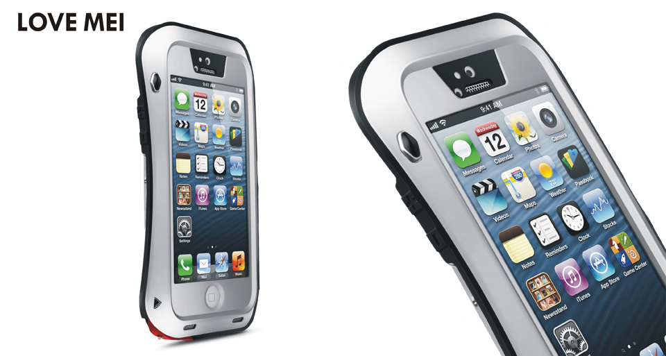 Ốp lưng chống sốc iPhone 5/ iPhone 5s/ iPhone SE, hiệu LOVEMEI POWERFUL