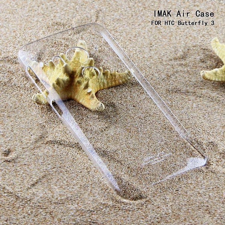 Ốp lưng HTC Butterfly 3 nhựa cứng trong suốt, hiệu iMak