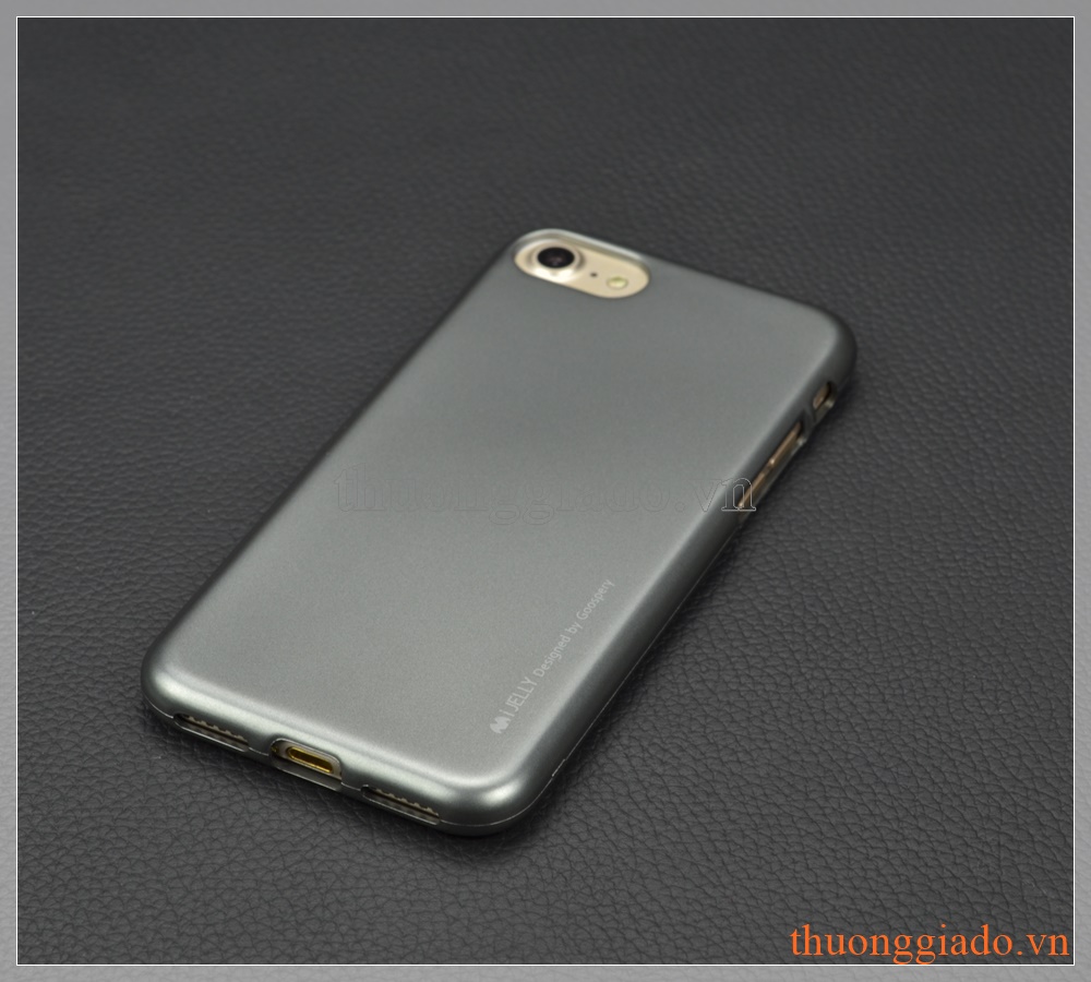 Ốp lưng iPhone 7 (4.7"), thời thời trang i JELLY Metal hiệu MERCURY