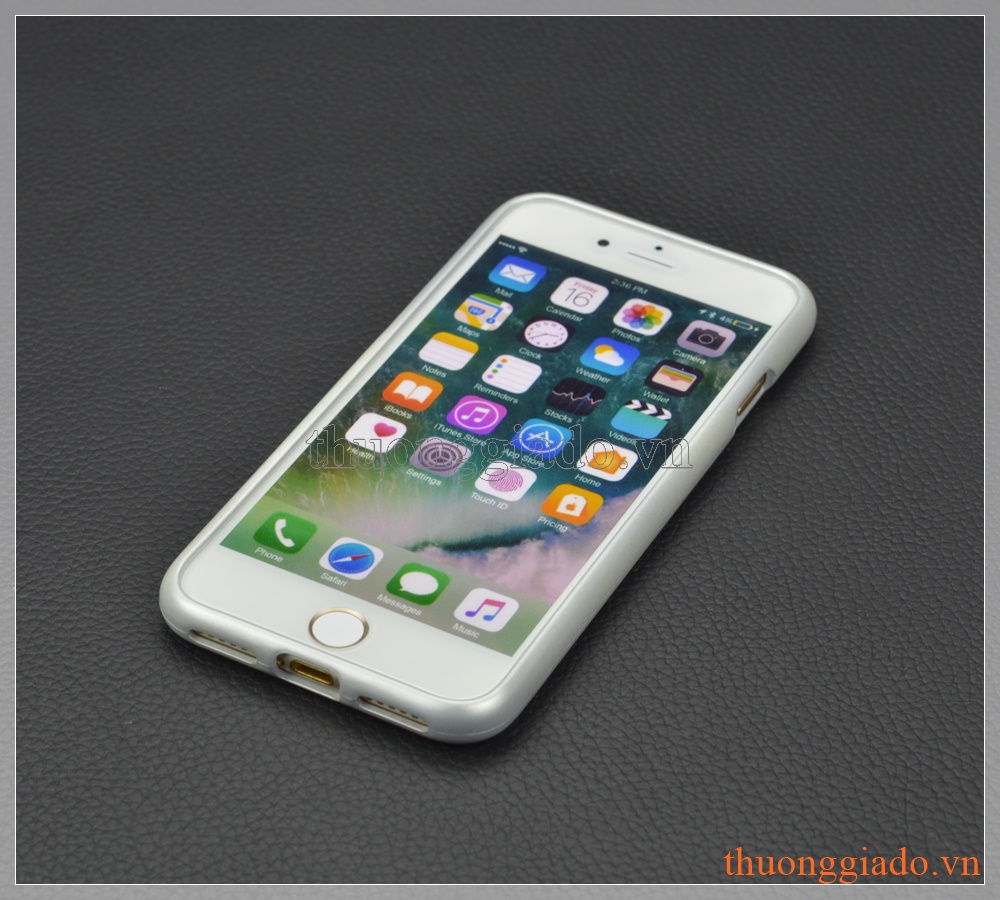 Ốp lưng iPhone 7 (4.7"), thời thời trang i JELLY Metal hiệu MERCURY