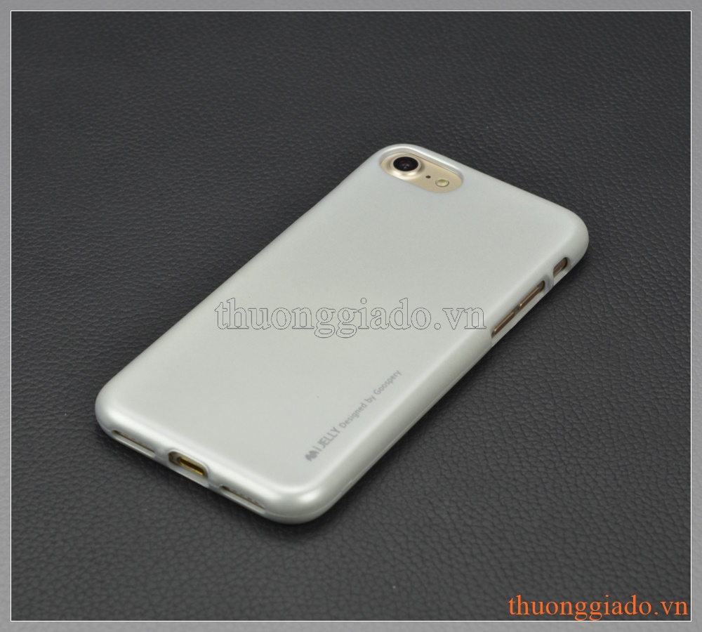 Ốp lưng iPhone 7 (4.7"), thời thời trang i JELLY Metal hiệu MERCURY