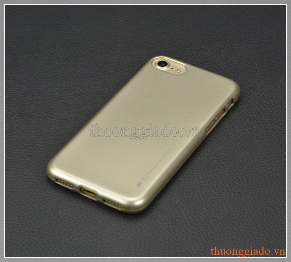 Ốp lưng iPhone 7 (4.7"), thời thời trang i JELLY Metal hiệu MERCURY
