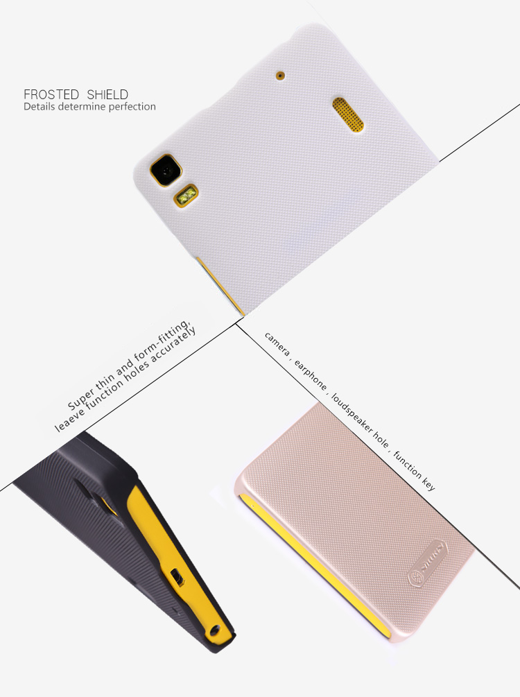 Ốp lưng Lenovo  K3 Note, Lenovo A7000 (Hiệu NillKin , Super Frosted Shield)