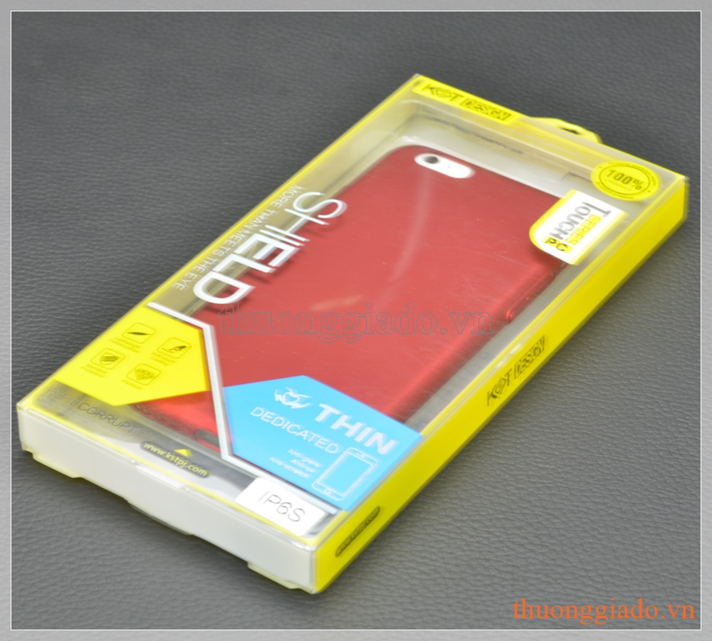 Ốp lưng nhựa cứng iPhone 6/ iPhone 6s (4.7") màu đỏ, Touch Series