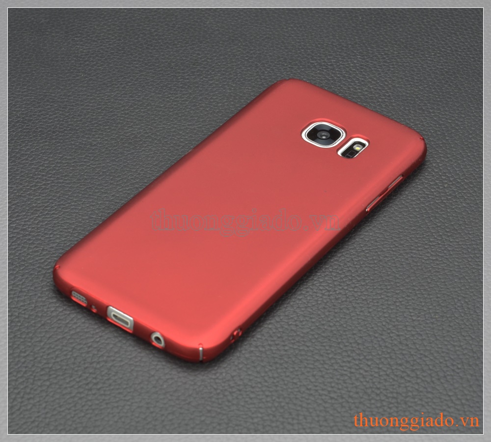 Ốp lưng nhựa cứng Samsung S7 Edge/ G935 màu đỏ, Touch Series