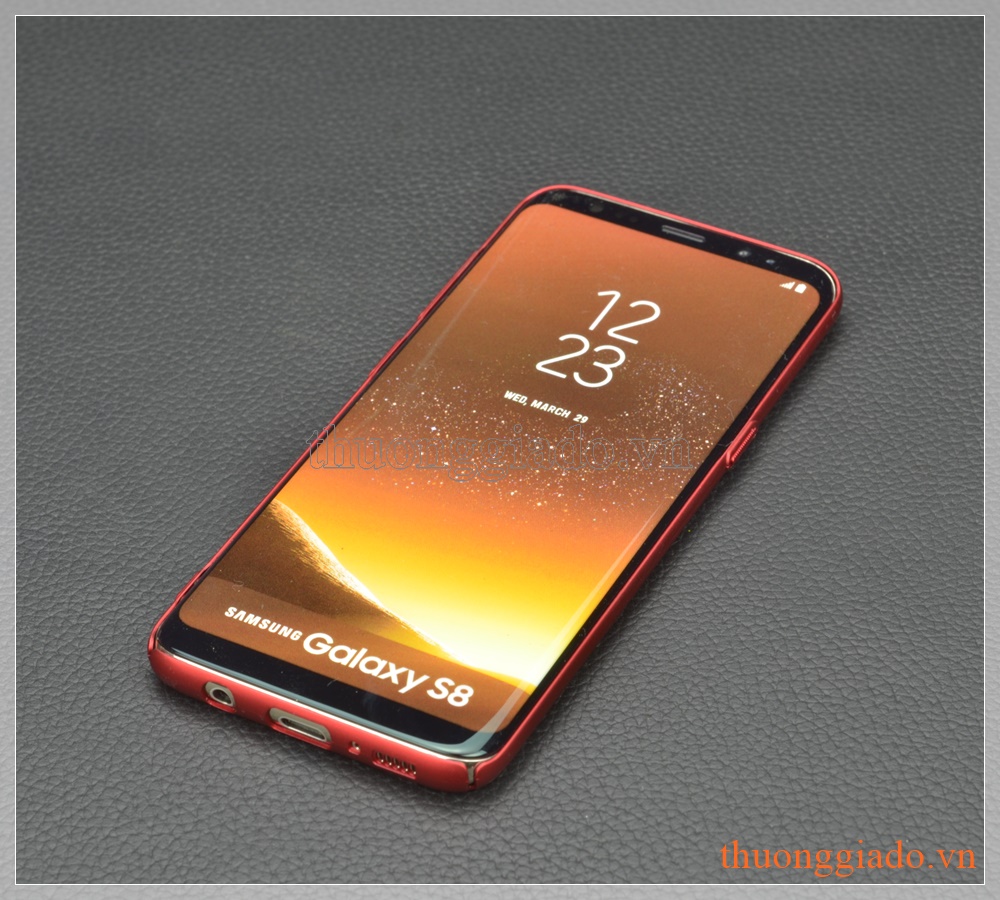 Ốp lưng nhựa cứng Samsung S8/ G950 màu đỏ, Touch Series