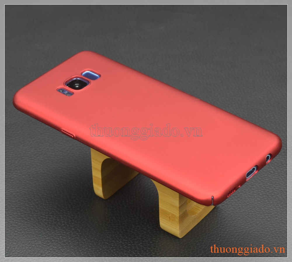 Ốp lưng nhựa cứng Samsung S8+/ S8 Plus/ G955 màu đỏ, Touch Series
