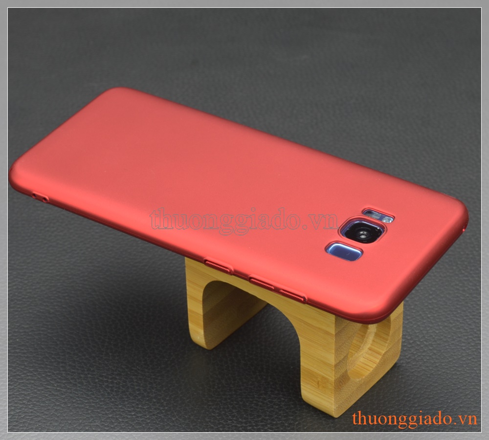 Ốp lưng nhựa cứng Samsung S8+/ S8 Plus/ G955 màu đỏ, Touch Series