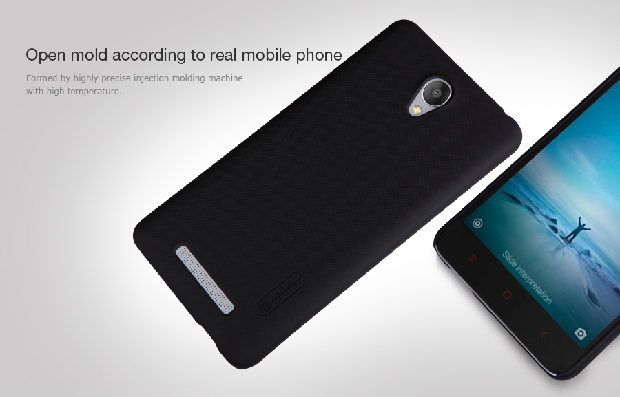 Ốp lưng Redmi Note 2 (Hiệu NillKin, Super Frosted Shield)