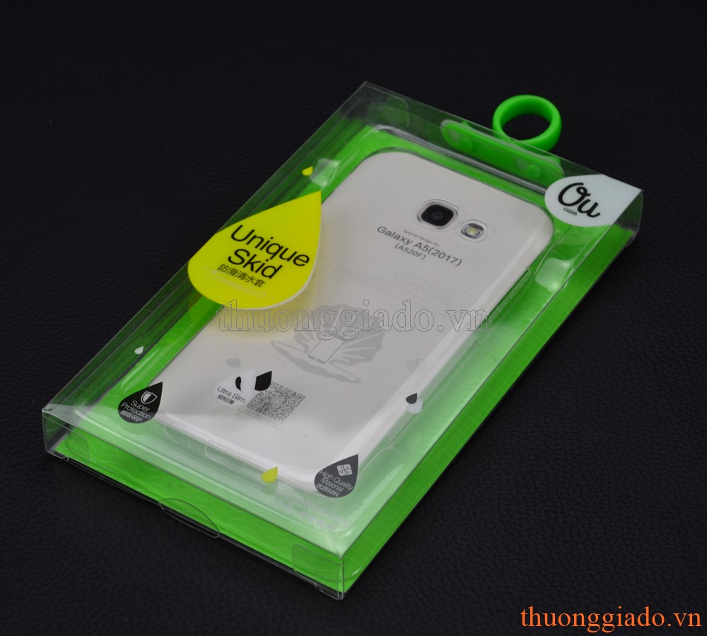 Ốp lưng Samsung Galaxy. A5 (2017), Samsung A520 (loại silicone siêu mỏng, hiệu Vu case)