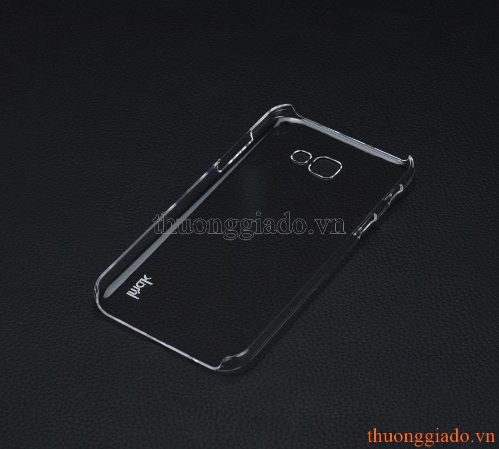 Ốp lưng Samsung Galaxy. A7 (2017)/ Samsung A720 nhựa cứng trong suốt hiệu iMak
