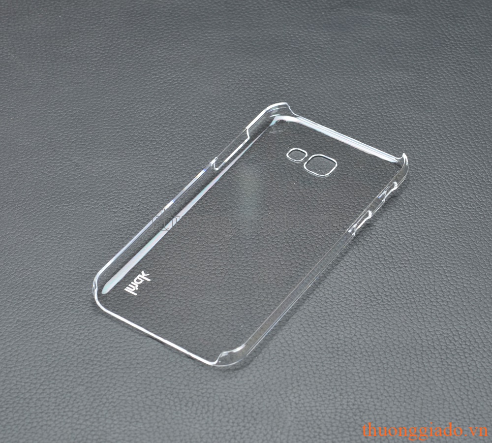 Ốp lưng Samsung Galaxy. A7 (2017)/ Samsung A720 nhựa cứng trong suốt hiệu iMak