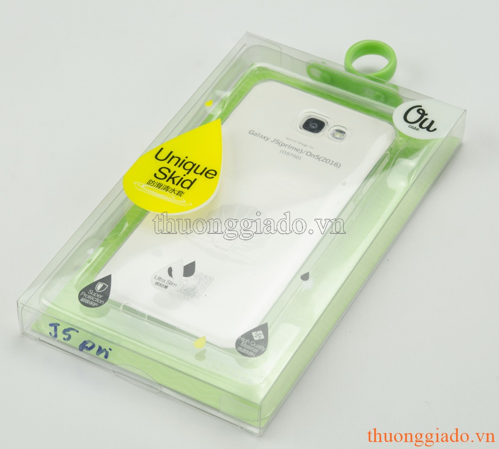 Ốp lưng Samsung Galaxy. J5 Prime (loại silicone siêu mỏng, hiệu Vu case)