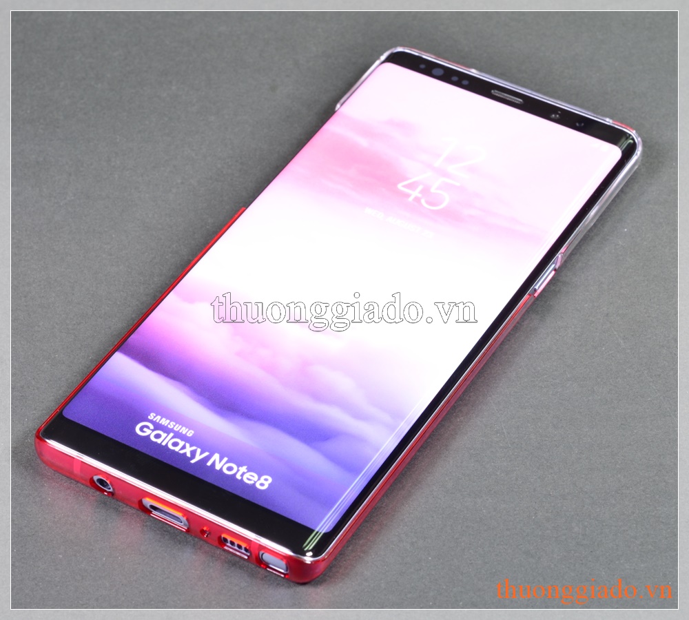 Ốp lưng Samsung Note 8/ N950 (màu sắc, hiệu Baseus, Glaze Case)