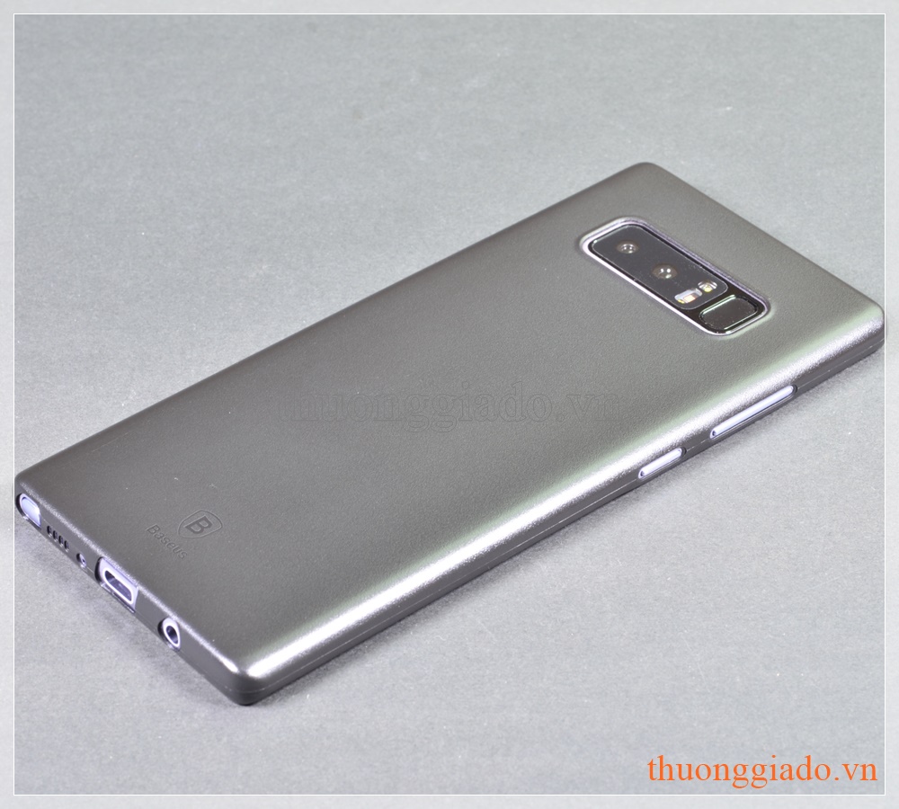 Ốp lưng Samsung Note 8/ N950 (nhựa cứng siêu mỏng, hiệu Baseus, Wing case)