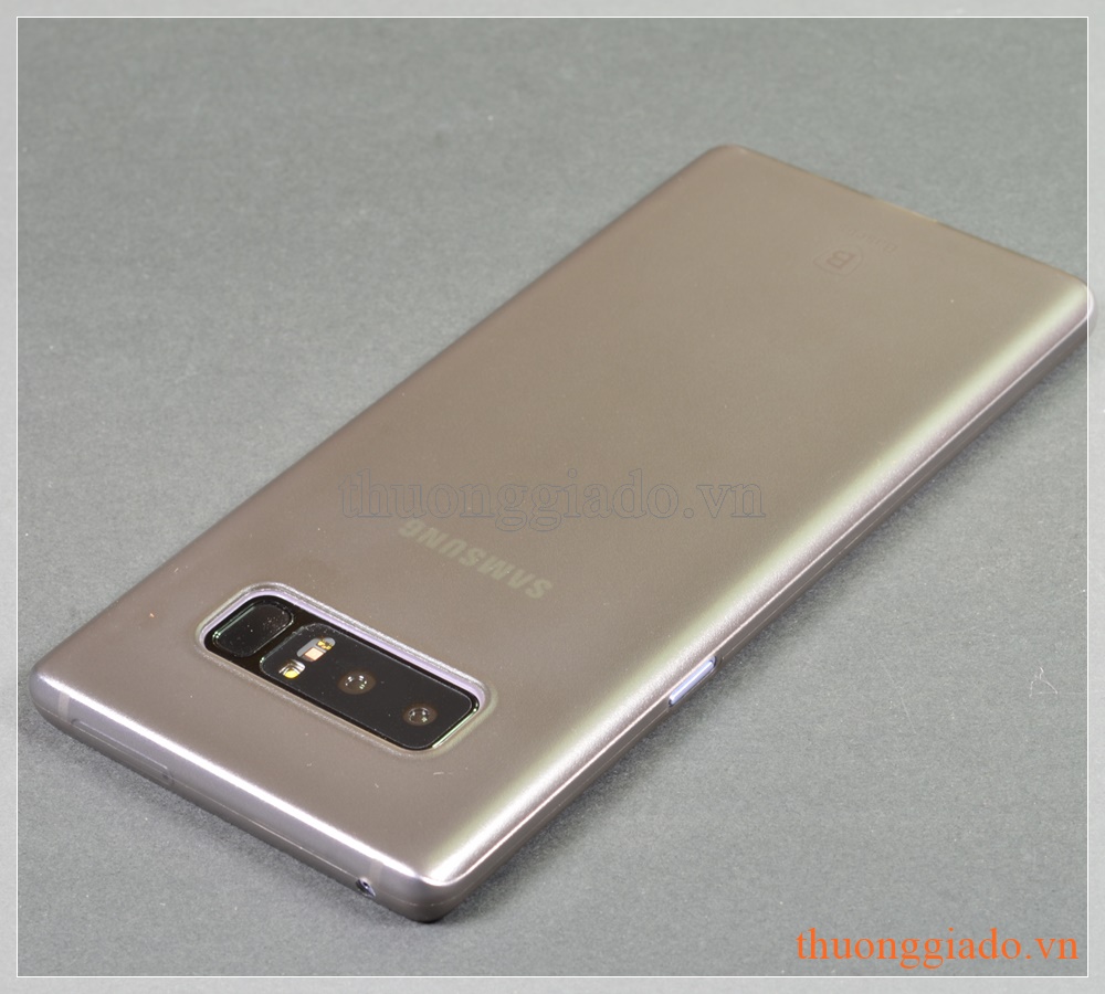 Ốp lưng Samsung Note 8/ N950 (nhựa cứng siêu mỏng, hiệu Baseus, Wing case)