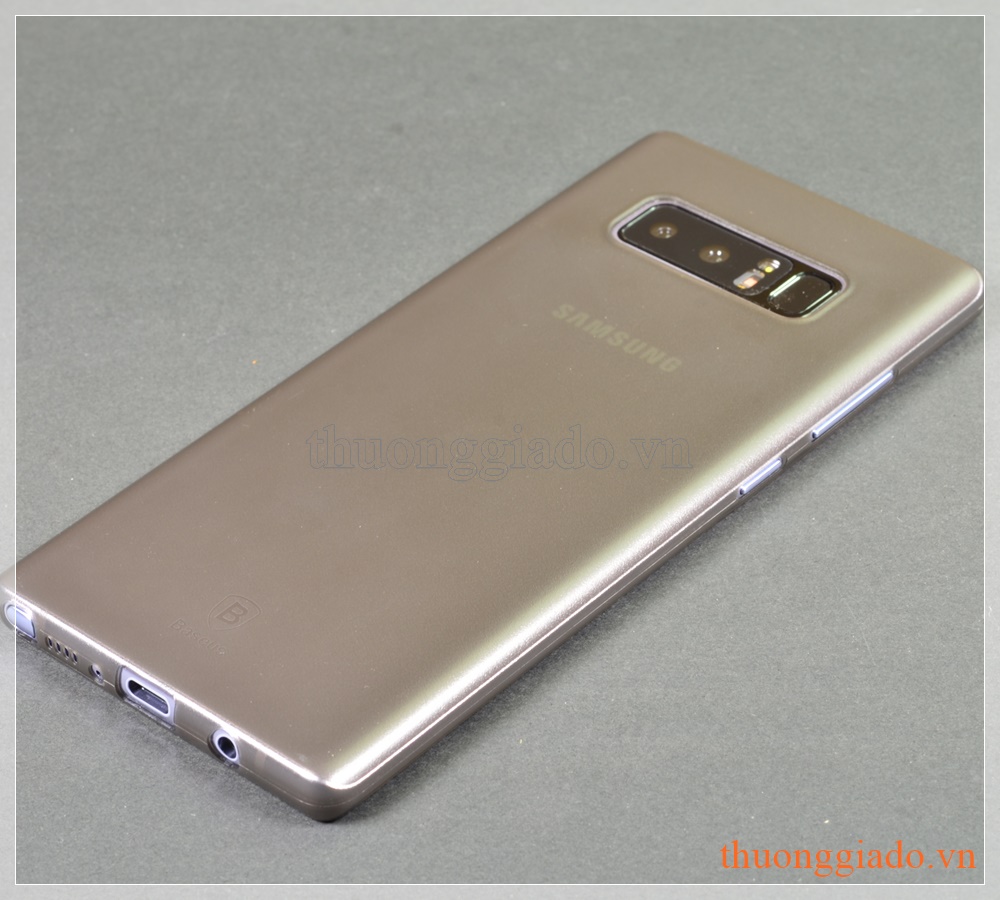 Ốp lưng Samsung Note 8/ N950 (nhựa cứng siêu mỏng, hiệu Baseus, Wing case)
