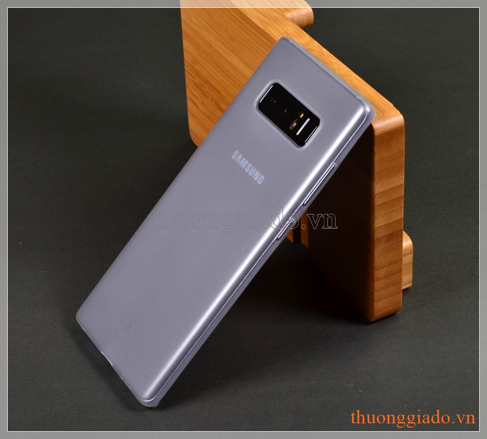 Ốp lưng Samsung Note 8/ N950 (nhựa cứng siêu mỏng, hiệu Baseus, Wing case)