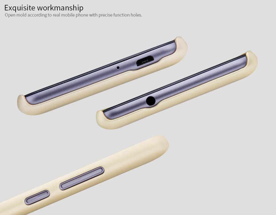 Ốp lưng sần Nillkin cho Asus Zenfone 3 Max ZC520TL Super Frosted Shield