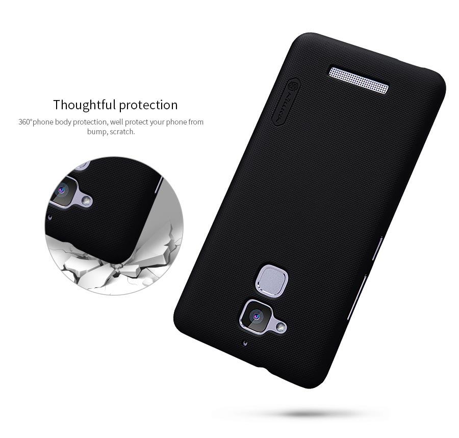 Ốp lưng sần Nillkin cho Asus Zenfone 3 Max ZC520TL Super Frosted Shield