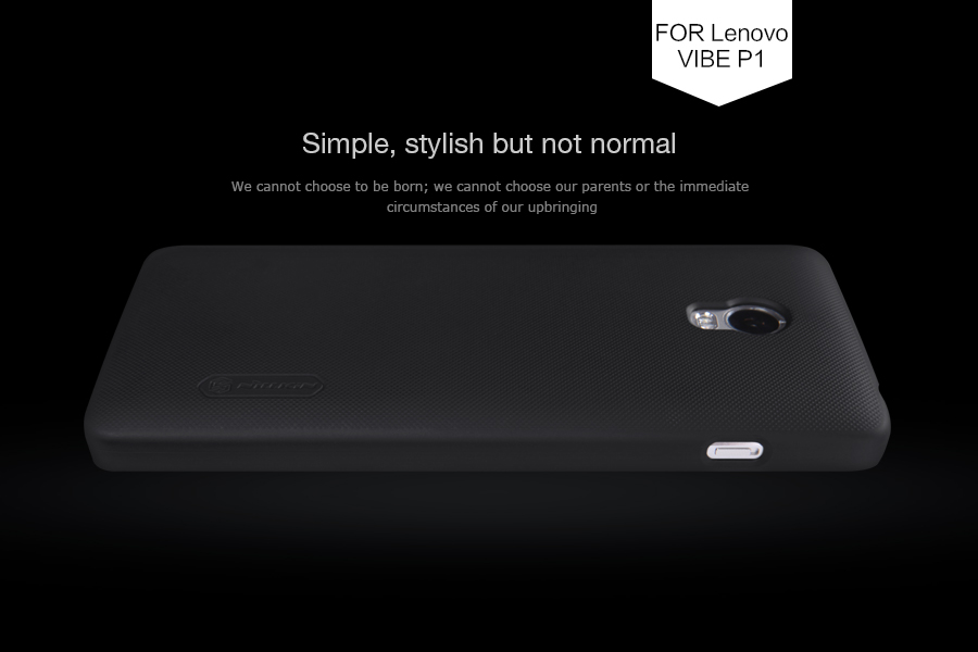 Ốp lưng sần NillKin cho Lenovo Vibe P1 Super Frosted Shield