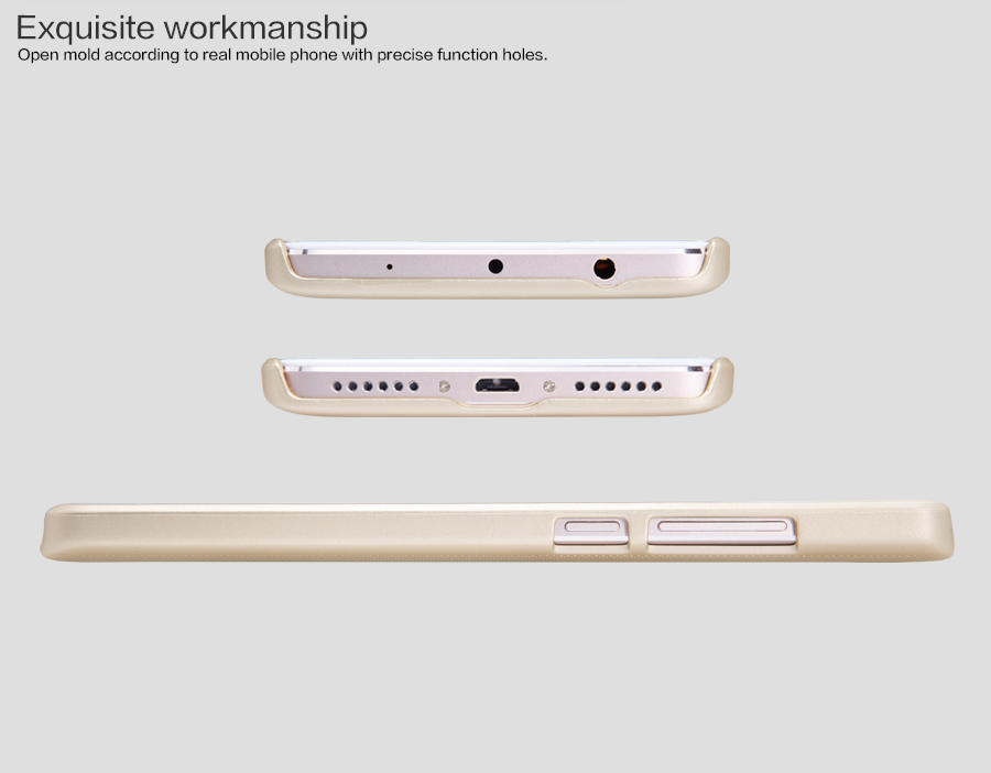 Ốp lưng sần NillKin cho Mi-Redmi Note 4 (5.5") Super Frosted Shield