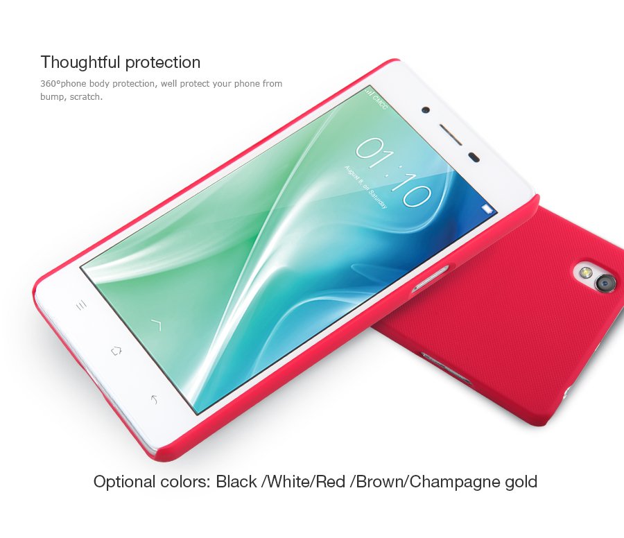 Ốp lưng sần NillKin Cho OPPO Mirror 5 Mirror5 A51 Super Frosted Shield