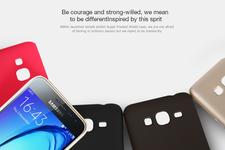 Ốp lưng sần NillKin cho Samsung Galaxy J3 Super Frosted Shield