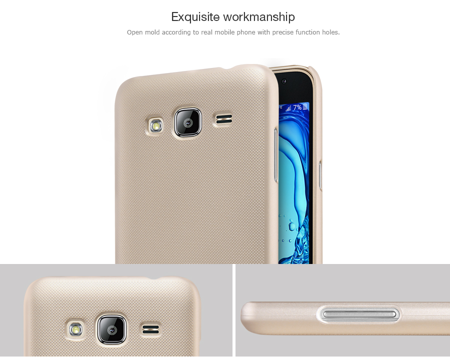 Ốp lưng sần NillKin cho Samsung Galaxy J3 Super Frosted Shield