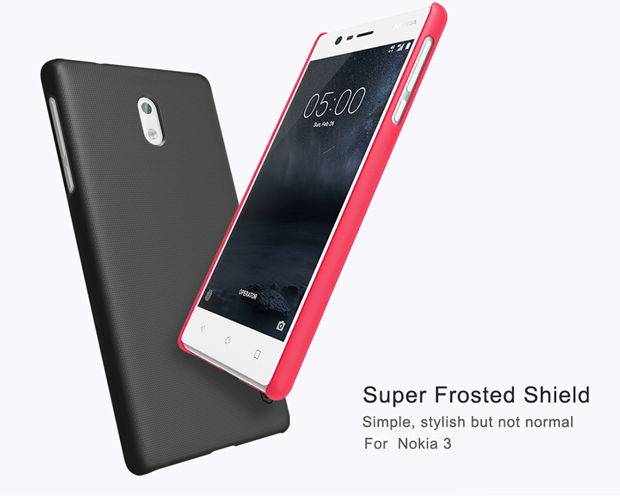 Ốp lưng sần NillKin Nokia 3 (5.0") Super Frosted Shield
