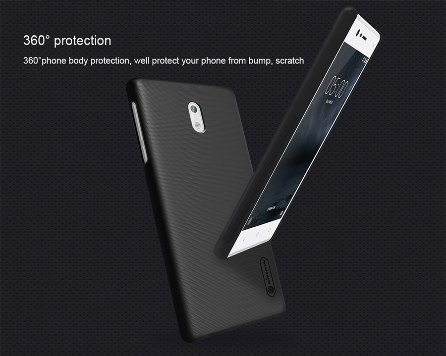 Ốp lưng sần NillKin Nokia 3 (5.0") Super Frosted Shield