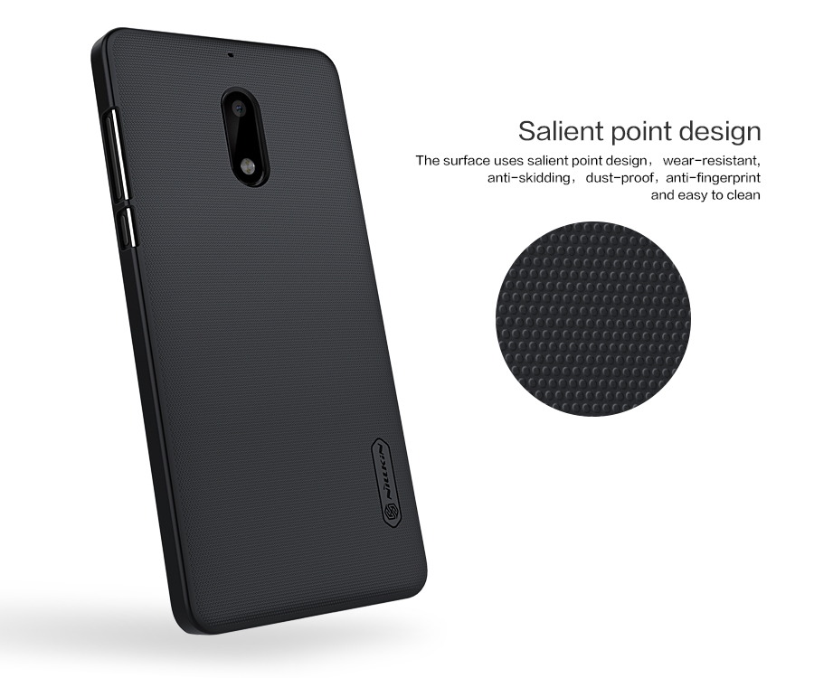 Ốp lưng sần NillKin Nokia 6 (5.5") Super Frosted Shield