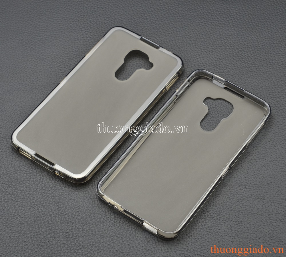 Ốp lưng silicon Blackberry DTEK60 màu xám đục (TPU soft case)