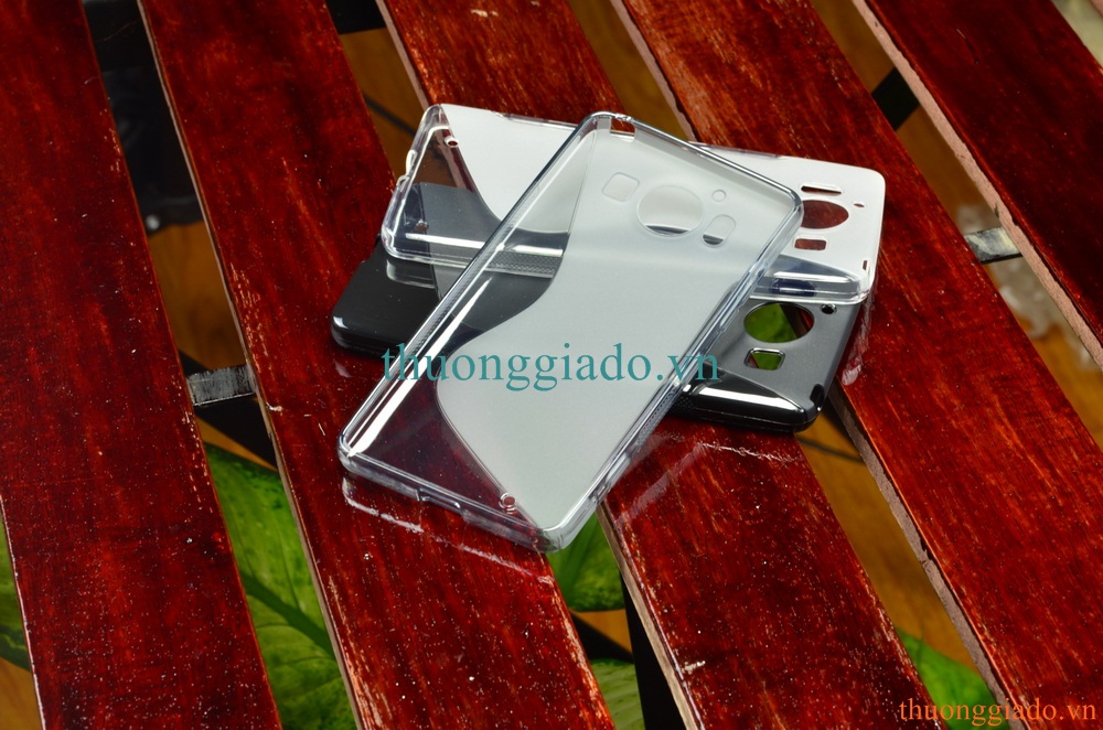 Ốp lưng silicon cho Microsoft Lumia 950 (Hiệu S Line, TPU Soft Case)
