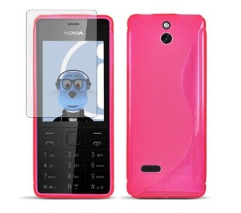 Ốp lưng silicon Nokia Asha 515 ( Soft Protective Case )