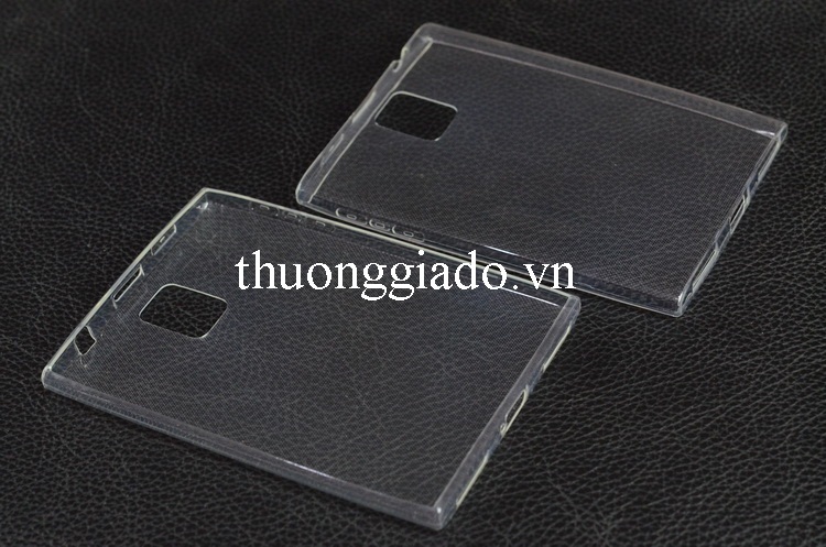 Ốp lưng silicone BlackBerry Passport Q30 (loại siêu mỏng trong suốt, ultra thin Case )