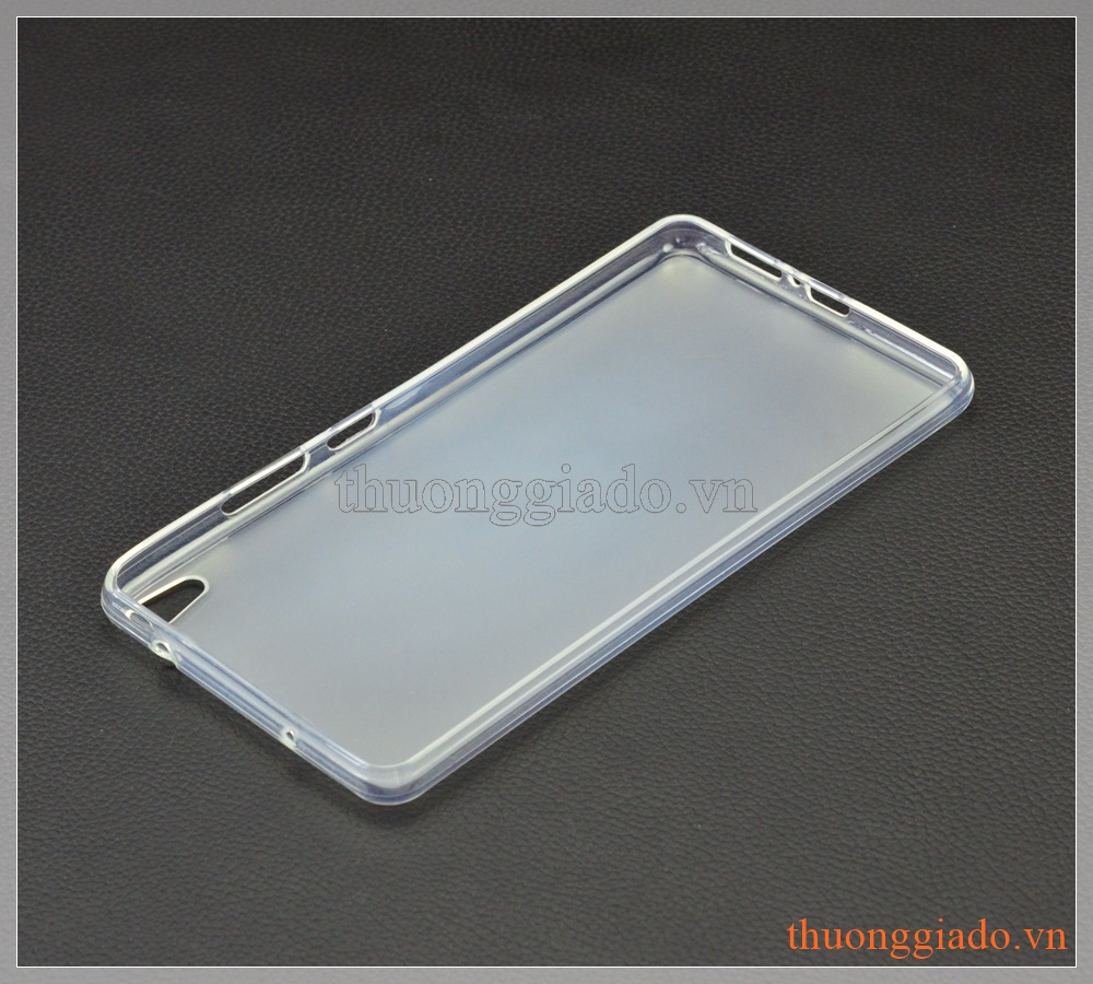 Ốp lưng silicone Lenovo PB1-750N, viền trong suốt lưng mờ đục