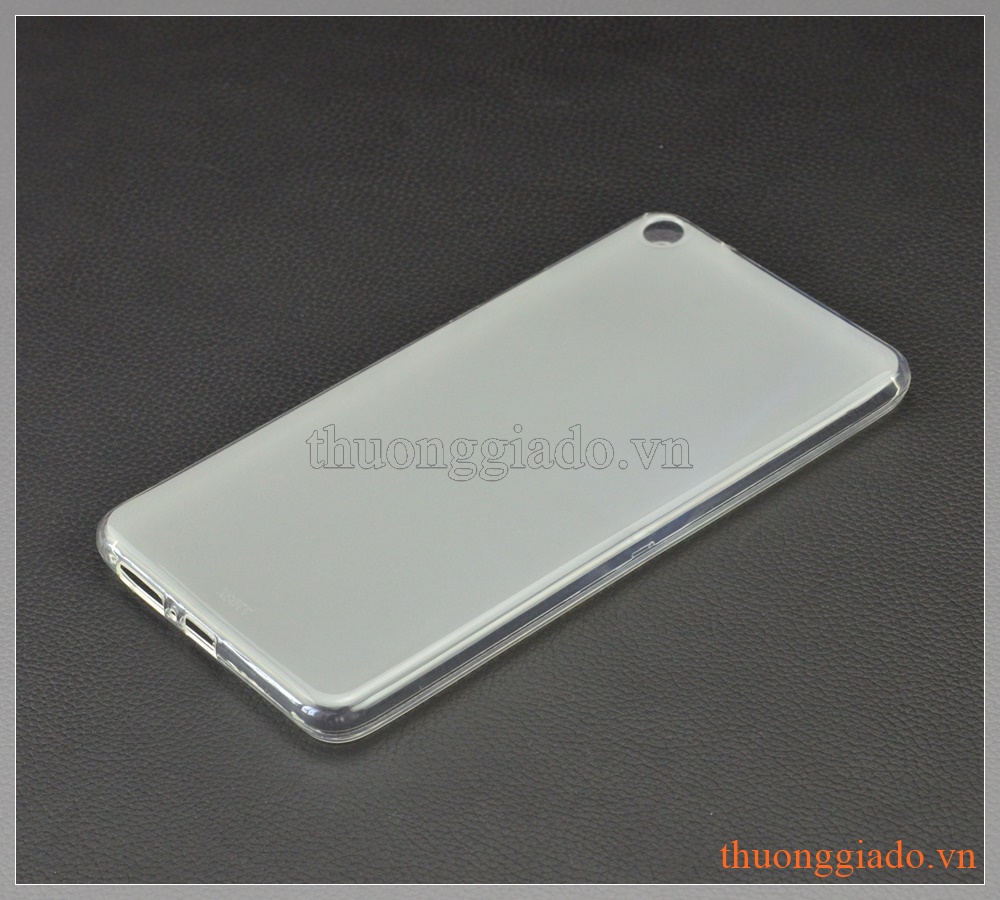 Ốp lưng silicone Lenovo Tab3 7Plus, viền trong suốt lưng mờ đục