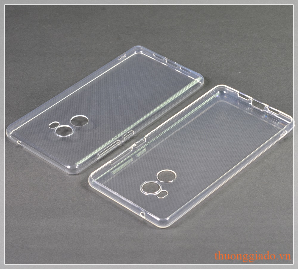 Ốp lưng silicone Mi Mix 2 (5.99") _ Loại siêu mỏng _ Thin TPU case
