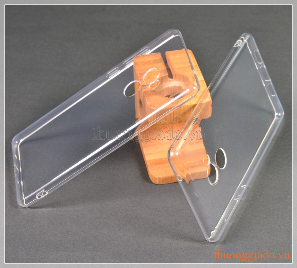Ốp lưng silicone Mi Mix 2 (5.99") _ Loại siêu mỏng _ Thin TPU case