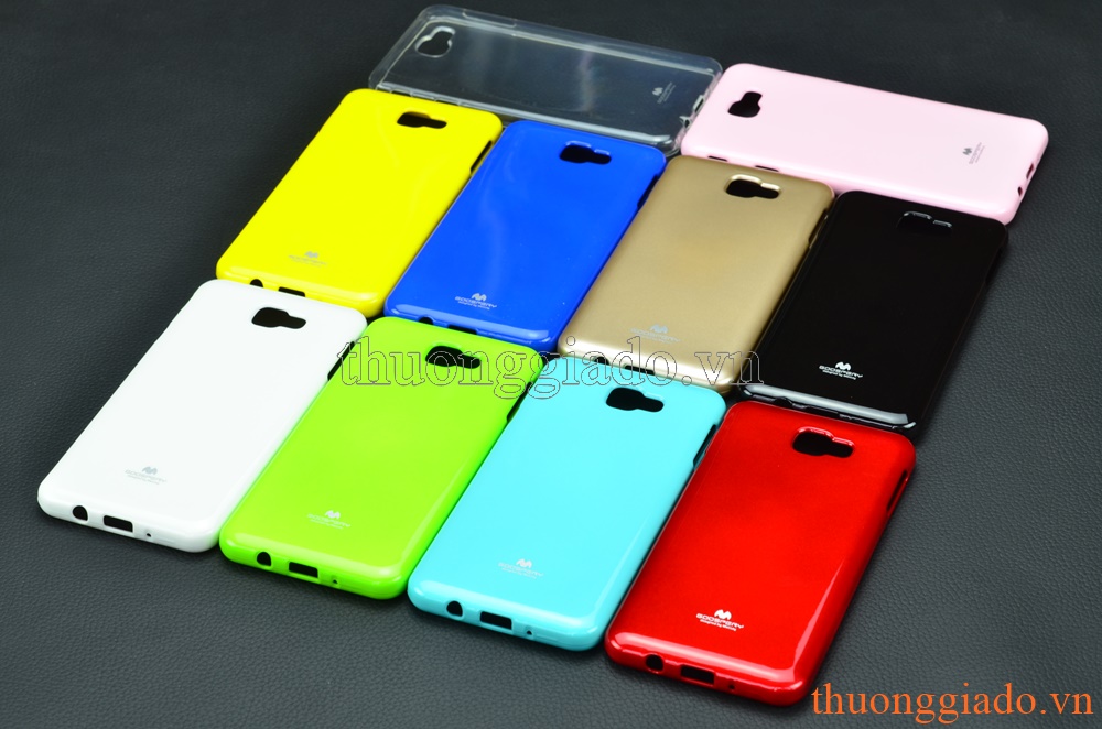 Ốp lưng silicone Samsung 7 Prime, loại thời trang, hiệu Jelly Mercury