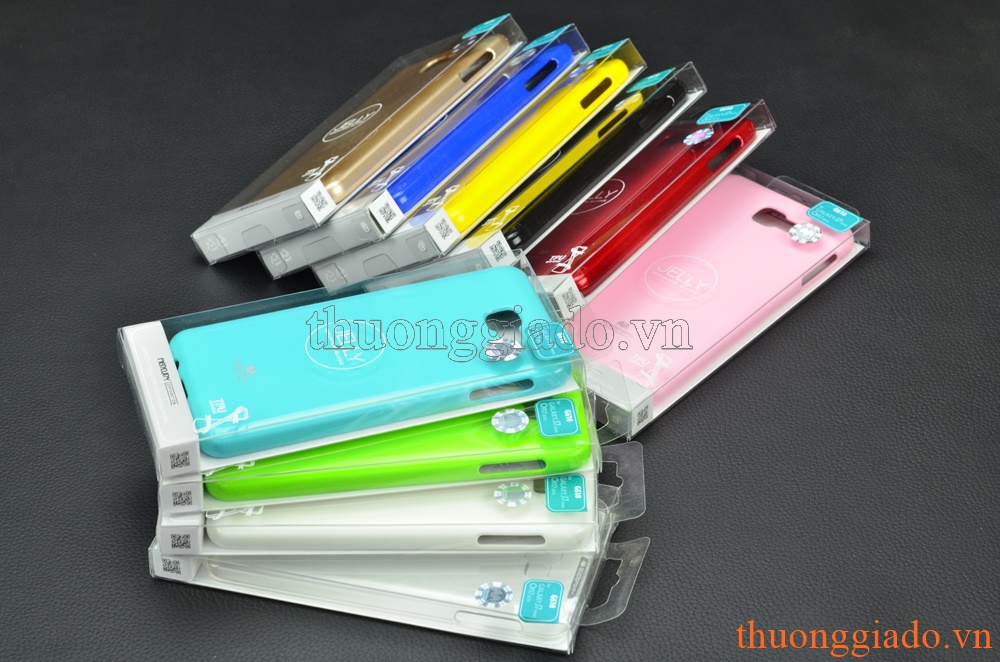 Ốp lưng silicone Samsung 7 Prime, loại thời trang, hiệu Jelly Mercury