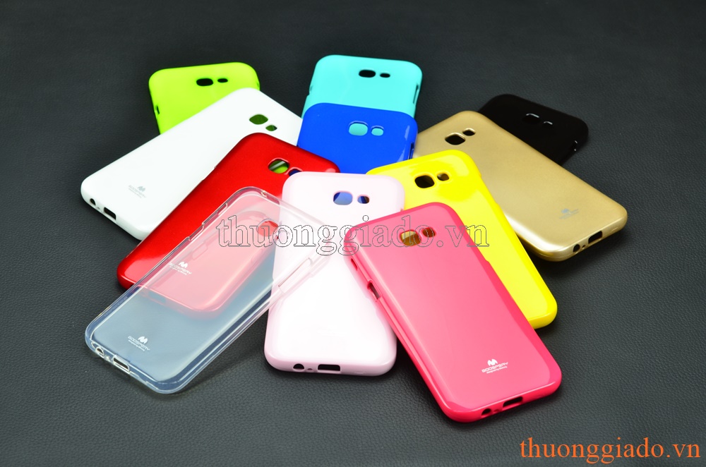 Ốp lưng silicone Samsung  A7 (2017), Samsung A720, loại thời trang, hiệu Jelly Mercury