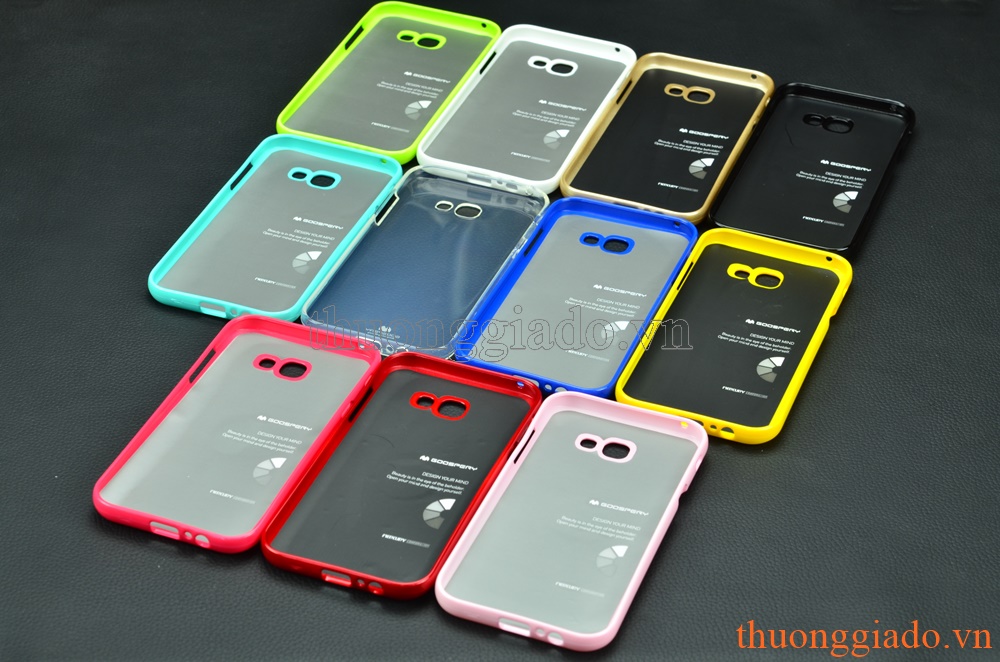Ốp lưng silicone Samsung  A7 (2017), Samsung A720, loại thời trang, hiệu Jelly Mercury