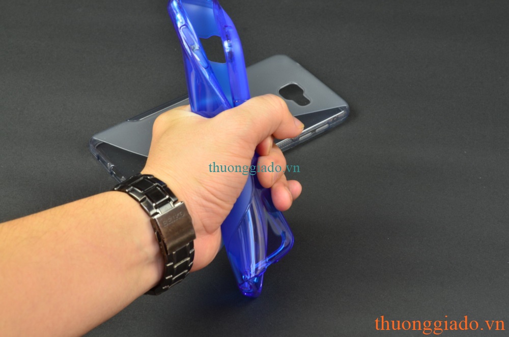 Ốp lưng silicone Samsung Galaxy A9 (Hiệu S-Line) TPU Case