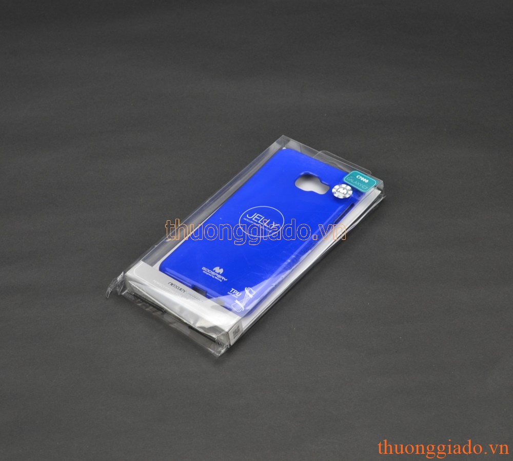 Ốp lưng silicone Samsung Galaxy C7 (loại thời trang, hiệu Jelly Mercury)