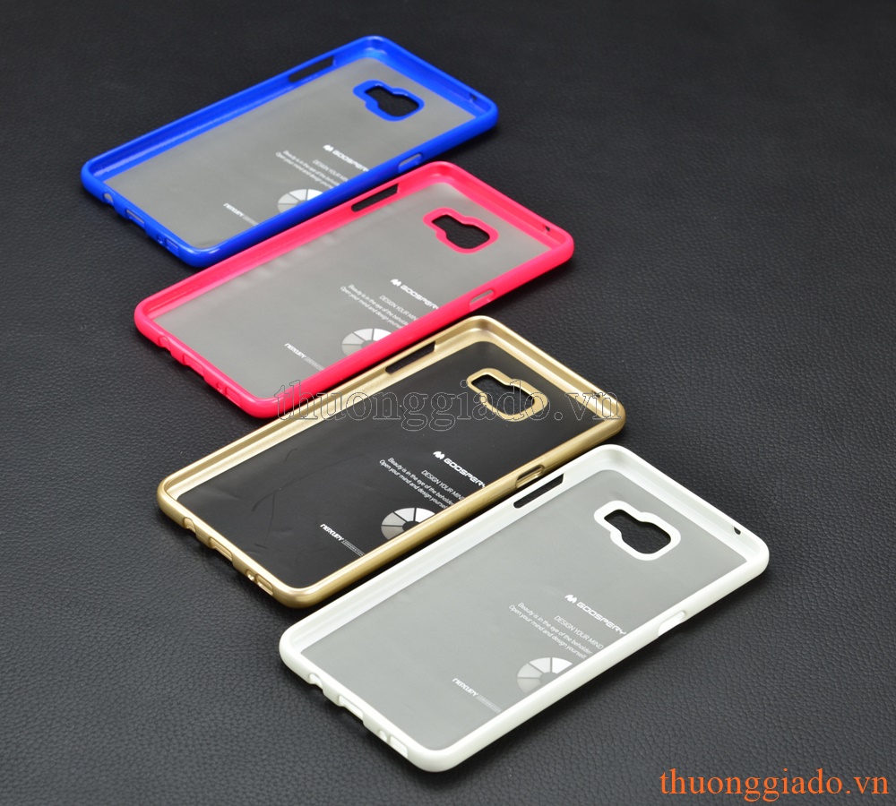 Ốp lưng silicone Samsung Galaxy C9, Galaxy C9 Pro, loại thời trang hiệu Jelly Mercury