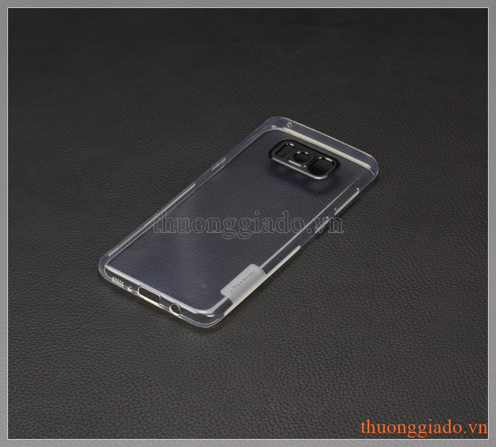 Ốp lưng silicone Samsung Galaxy S8+ / S8 Plus / G955 (Hiệu NillKin)
